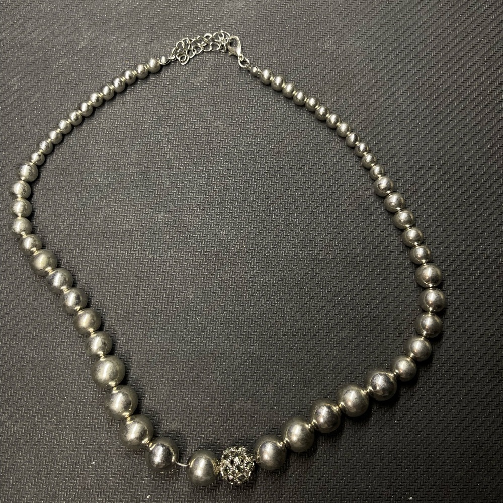 Silver necklace